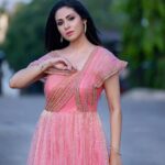Sadha Instagram - For #neethoneydance on @starmaa 💞 Stylist @harinireddym Designer @bhargavi.amirineni PC @prashanth_photo_graphy Hairstylist @2727parvathi Asst @rakeshmanchi #sadaa #danceshow #realityshow #judge