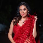 Sadha Instagram - ❤️❤️❤️ Stylist @harinireddym Saree by @samyakksarees Jewellery by @kushalsfashionjewellery PC @prashanth_photo_graphy #sadaa #judge #danceshow #realityshow