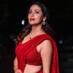 Sadha Instagram - ❤️❤️❤️ Stylist @harinireddym Saree by @samyakksarees Jewellery by @kushalsfashionjewellery PC @prashanth_photo_graphy #sadaa #judge #danceshow #realityshow