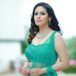 Sadha Instagram - #neethoneydance only on @starmaa every Sat Sun at 9 pm.. 💚 Stylist @harinireddym Designer @archithanarayanamofficial Jewellery @houseofqc PC @ranjithpawan_photography #sadaa #picsoftheday #danceshow #realityshow