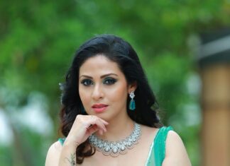 Sadha Instagram - #neethoneydance only on @starmaa every Sat Sun at 9 pm.. 💚 Stylist @harinireddym Designer @archithanarayanamofficial Jewellery @houseofqc PC @ranjithpawan_photography #sadaa #picsoftheday #danceshow #realityshow