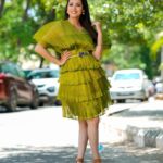 Sadha Instagram - Go green! 😀💚 For #neethoneydance @starmaa Every Sat Sun at 9 pm ☺️ Styled by @harinireddym 🫶 PC @sowmyartphotography #sadaa #judge #realityshow #danceshow