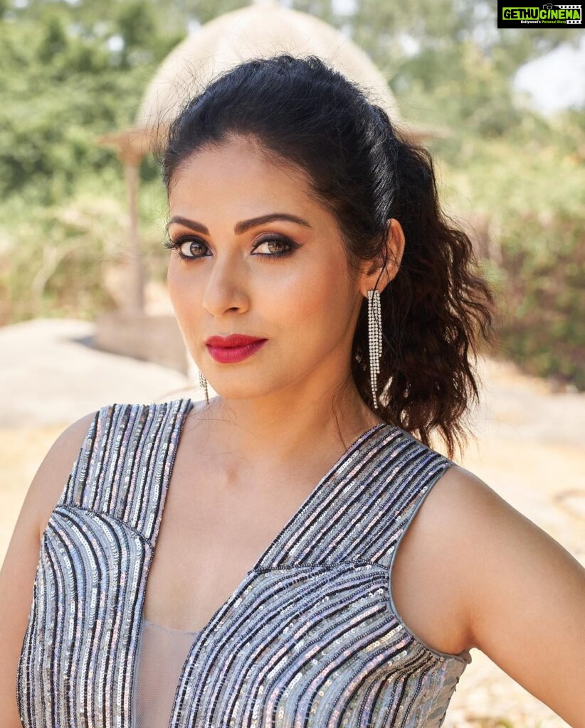 Sadha Instagram - 🪩🪩🪩 For #neethoneydance on @starmaa Do watch! Every Sat & Sun at 9 pm! 😀 Stylist @harinireddym Designer @neirinbyr VC @i_ak_photographer #sadaa #danceshow #judge