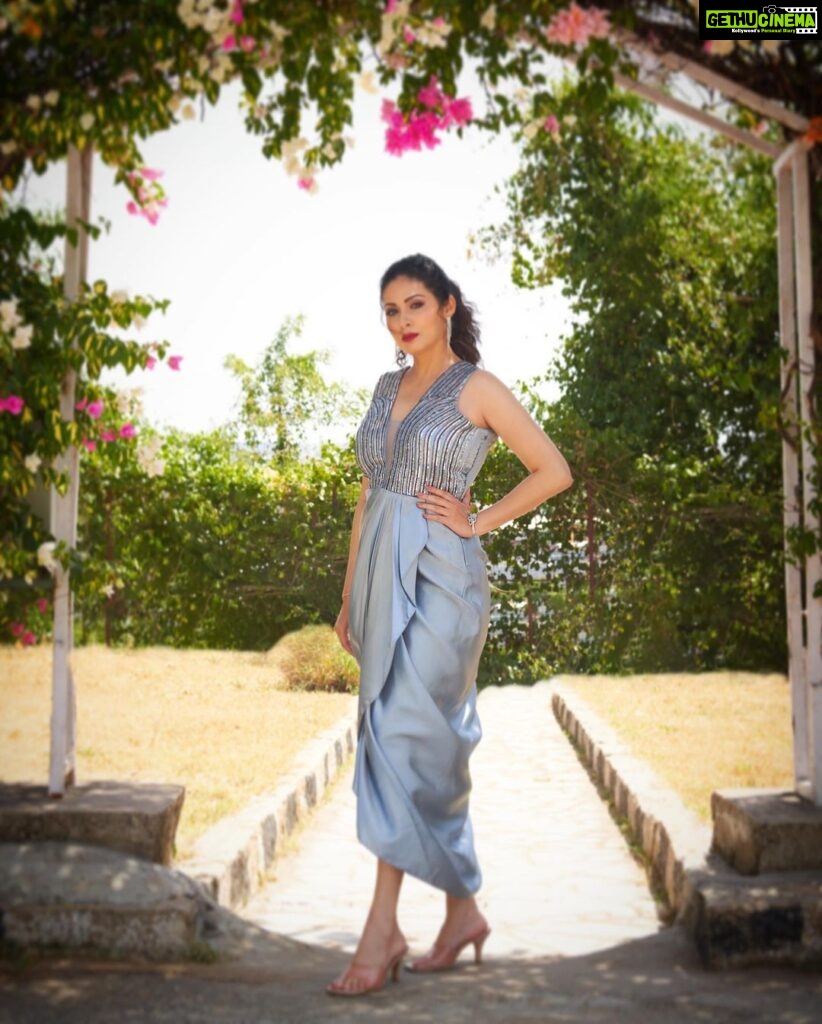 Sadha Instagram - 🪩🪩🪩 For #neethoneydance on @starmaa Do watch! Every Sat & Sun at 9 pm! 😀 Stylist @harinireddym Designer @neirinbyr VC @i_ak_photographer #sadaa #danceshow #judge
