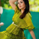 Sadha Instagram - Go green! 😀💚 For #neethoneydance @starmaa Every Sat Sun at 9 pm ☺️ Styled by @harinireddym 🫶 #sadaa #judge #realityshow #danceshow