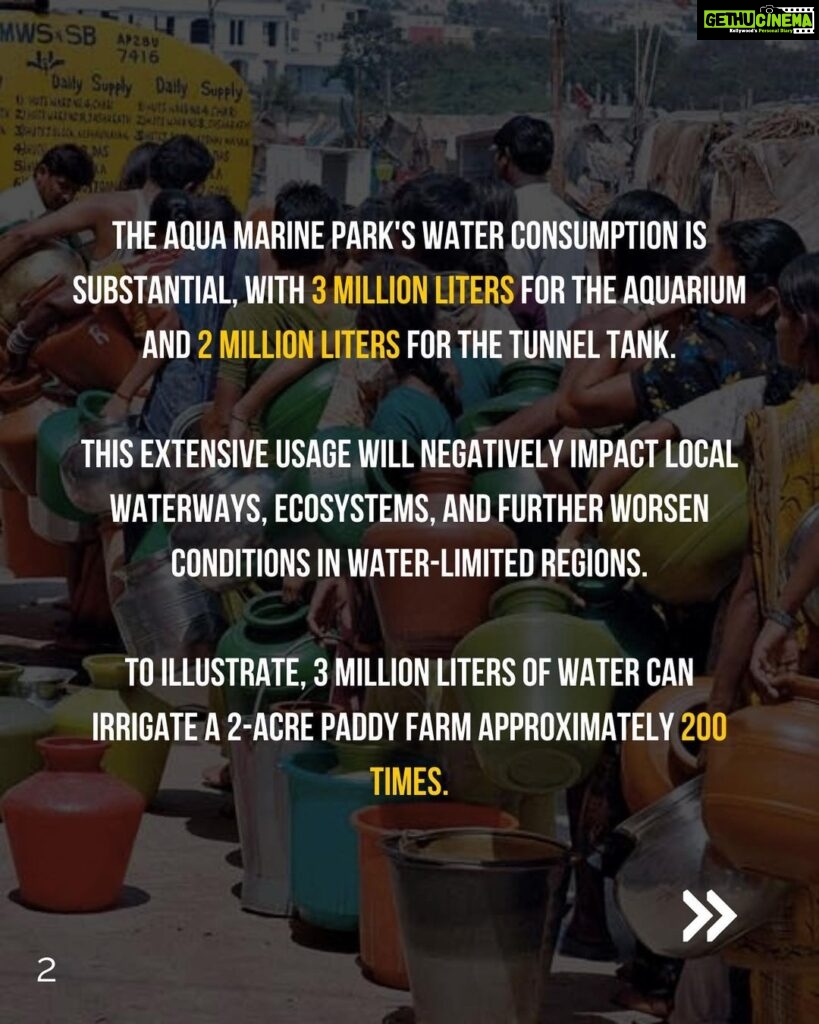 Sadha Instagram - Dear Hyderabadis, As the scorching sun beats down on us and we anxiously await water tankers due to the dried-up groundwater, another challenging situation looms before us. The HMDA's plan to establish India's largest marine park and aviary right here in Hyderabad carries far-reaching negative impacts, not only for us but also for the health of our oceans and the planet as a whole. We urge you to take a moment to educate yourselves about this matter and actively share the information with your friends and family. It is of utmost importance that we understand the potential consequences of this project. Our future and the well-being of our children are at stake. Let's unite to protect our environment, secure a sustainable future, and reject the establishment of such facilities. Join us in raising awareness with the hashtags #HyderabadSaysNoToMarineParkAndAviary and #NoMoreCaptivityForEntertainment. Thank you in advance for your attention and support. Tag the following officials to ensure our voices are heard: @KTRTRS , @TALASANISRINIVASYADAV , @URBANPARKS_OFFICIAL_HYDCIRCLE , #ARVINDKUMAR , #HMDA #kothwalgudaEcoPark #hyderabad #hyderabadnaturelovers