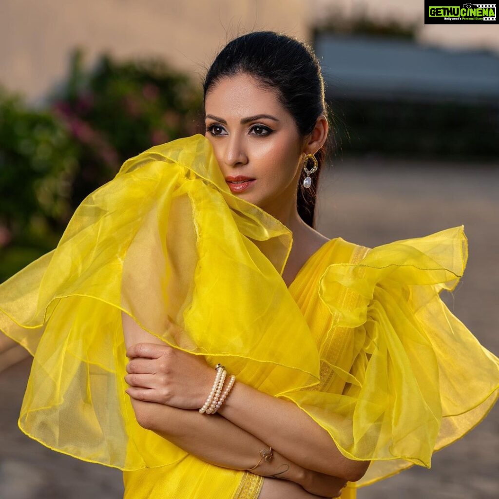 Sadha Instagram - The last ones from this look! 💛 Stylist @harinireddym Saree @on_fleek_creationss PC @prashanth_photo_graphy #picsoftheday #sadaa