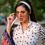 Sadha Instagram - For #neethonedance on @starmaa every Sat Sun at 9 pm! 🙌☺️ Outfit, Accessories & Styling @harinireddym VC @rt__photography_rt Hairstylist @2727parvathi Asst @rakesh_manchikanti #sadaa #retro #danceshow #realityshow #judge