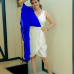 Sadha Instagram - 🧿🧿🧿 Stylist @harinireddym Designer @firoz_design_studio @divi_designers Jewellery @houseofqc #danceshow #realityshow #judge
