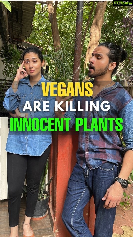 Sadha Instagram - why are vegans killing innocent plants? 😱😱 #vegan #plants #animals Mumbai, Maharashtra