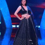 Sadha Instagram - For #neethoneydance on @starmaa 🪩🧿 Styling @harinireddym Designer @labelmanasamovva Jewellery @houseofqc Asst @rakeshmanchi PC @ranjithpawan_photography #danceshow #realityshow #judge #sadaa