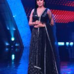 Sadha Instagram - For #neethoneydance on @starmaa 🪩🧿 Styling @harinireddym Designer @labelmanasamovva Jewellery @houseofqc Asst @rakeshmanchi PC @ranjithpawan_photography #danceshow #realityshow #judge #sadaa