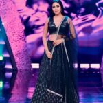 Sadha Instagram - For #neethoneydance on @starmaa 🪩🧿 Styling @harinireddym Designer @labelmanasamovva Jewellery @houseofqc Asst @rakeshmanchi PC @ranjithpawan_photography #danceshow #realityshow #judge #sadaa