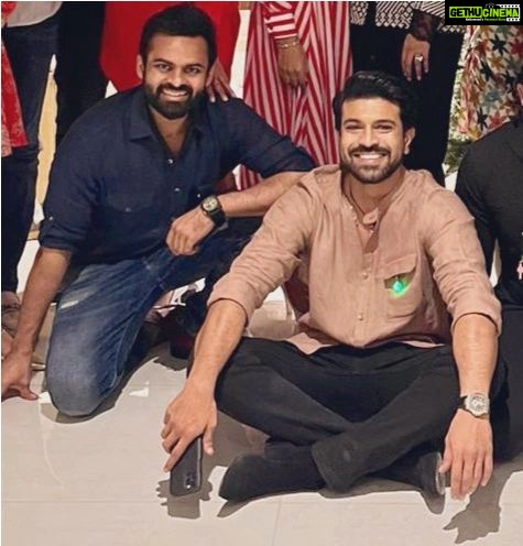 Sai Dharam Tej Instagram - Many more happy returns of the day Charan @alwaysramcharan 🤗😘❤️ Amazed at your phenomenal growth as an actor & human over the years. May you keep winning millions of hearts with your work and dedication that's truly inspiring. Wishing you a year as wonderful as you are. Loads of love laughter health and success to you #HBDGlobalStarRamCharan