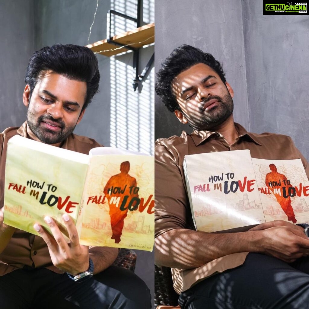 Sai Dharam Tej Instagram - As I tried to delve into this beautiful book (only to fall asleep 🤪) I realised how important it is to celebrate the most important love in our lives - SELF LOVE, embracing our uniqueness and flaws. Here's to loving ourselves just the way we are. Happy #ValentinesDay ❤️