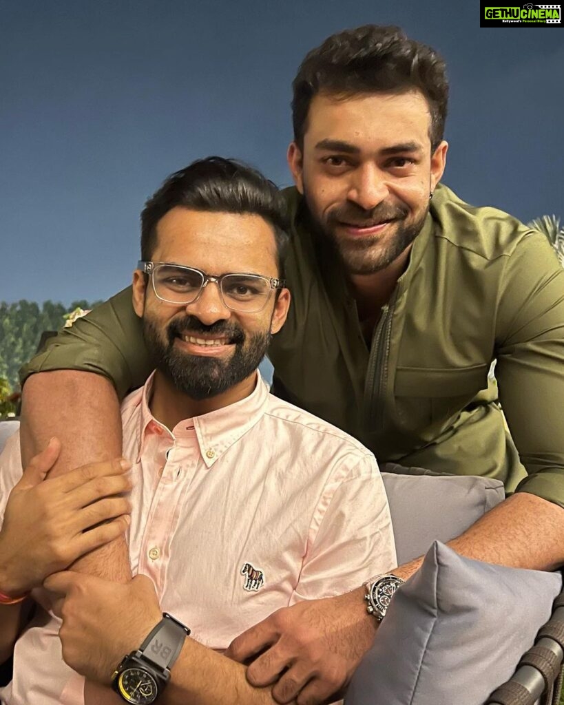 Sai Dharam Tej Instagram - Varun babu wishing you a very very happy birthday…keep exploring and expanding your horizon…may the force be with you ra…love you loads and may god bless you babu 🤗😘❤️