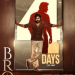 Sai Dharam Tej Instagram - Swag Storm X Entertainment ✅ #BroTheAvatar in 4️⃣ days #BroFromJuly28th