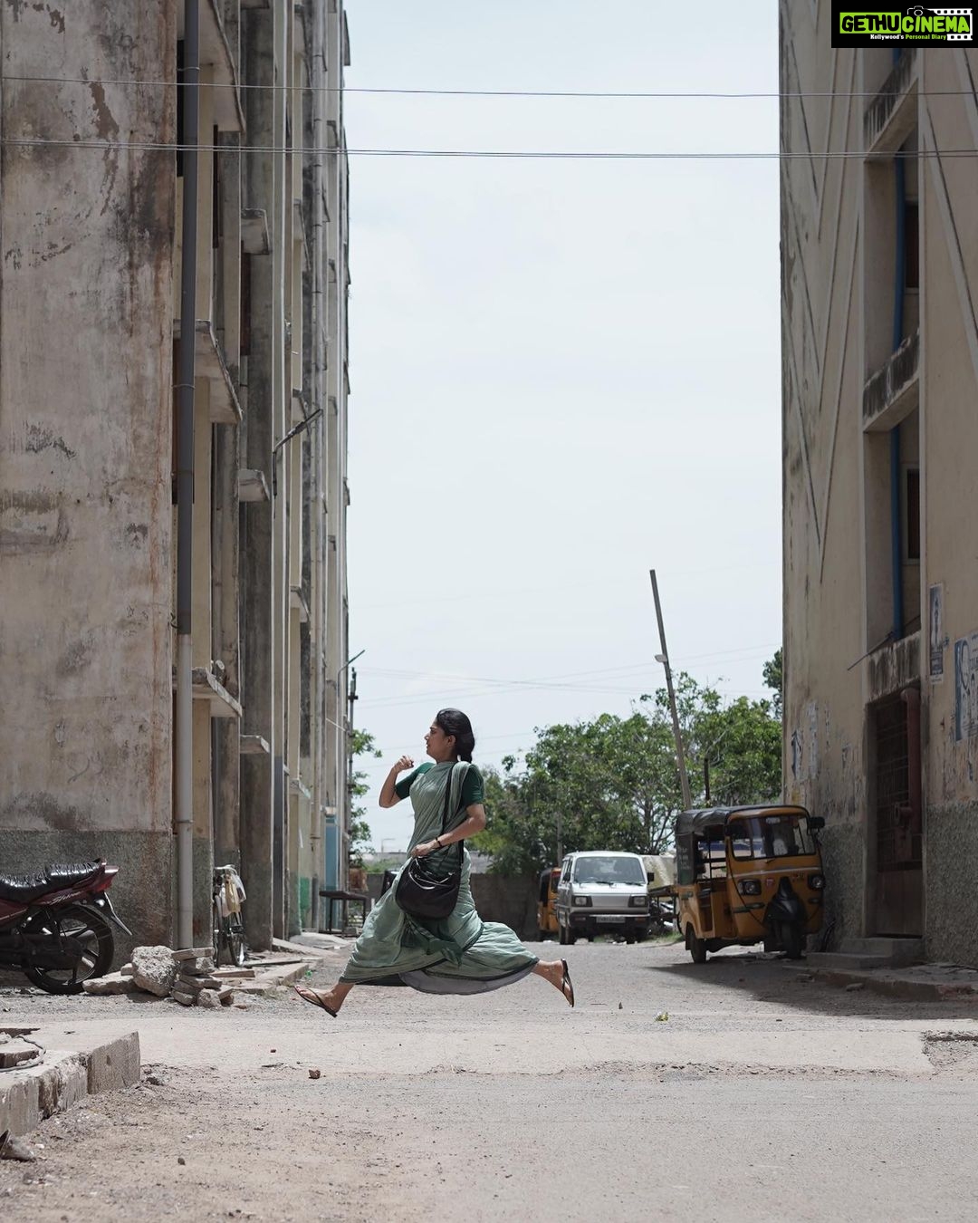 Sai Pallavi Instagram - A year already 🫢 #Gargi ❤️ A character and a team that made me fall even more in love with cinema! @gautham_chandran Thank you for this🥹 P.S. I’m very serious when it comes to chase sequences 🙊🙈