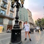 Sai Tamhankar Instagram - Casualing in my fav outfit ! #saitamhankar #vacationhangover #vacationhangoverisreal #spain Barcelona, Spain