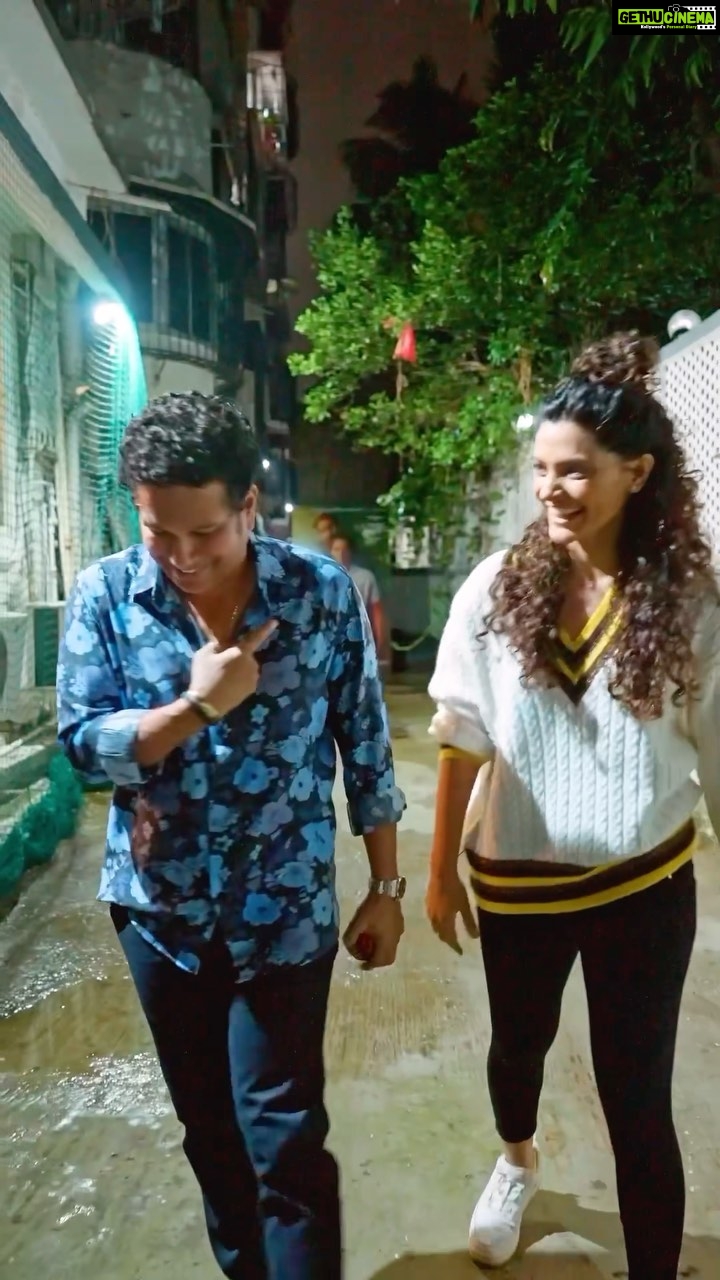Saiyami Kher - 130.7K Likes - What’s the one dream you had as a child that you never thought could never come true? Mine was that someday, I would get to meet @sachintendulkar my hero, my inspiration, my teacher. I have loved and learnt this game watching him play. I’ve bunked college to watch him play. I’ve had the loudest “Sachinnn Sachhhin” chant in the North Stand. So, I can’t seem to explain what this means to me.
His 136 at Chennai, the Sharjah Storm, 241 at Sydney, 98 vs Pakistan, the list is endless. He gave me joy, he taught me how to fight, he taught me passion, how to never give up, how to work hard, and how to stay grounded. Unknowingly, he taught me how to live.
When I began acting, my friends ragged me and said, “Ja ja, acting kar. Someday Sachin will watch your film.” And that became my goal. To work hard and hope that someday the Master will watch my work.
And then, it happened, the God of Cricket saw a film in which I play a cricketer. The God of Cricket asked me to show him how I bowled the Ghoomer.
Dreams really do come true. This. This part of my life is called happiness.
#GhoomerInCinemasNow
#RBalki @azmishabana18 @bachchan @angadbedi @rude_diaries @vishalsinhadop @itsamittrivedi @raahool19 @kausarmunir @hopeprodn @penmarudhar.official #RakeshJhunjhunwala #AnilNaidu #GauriShinde