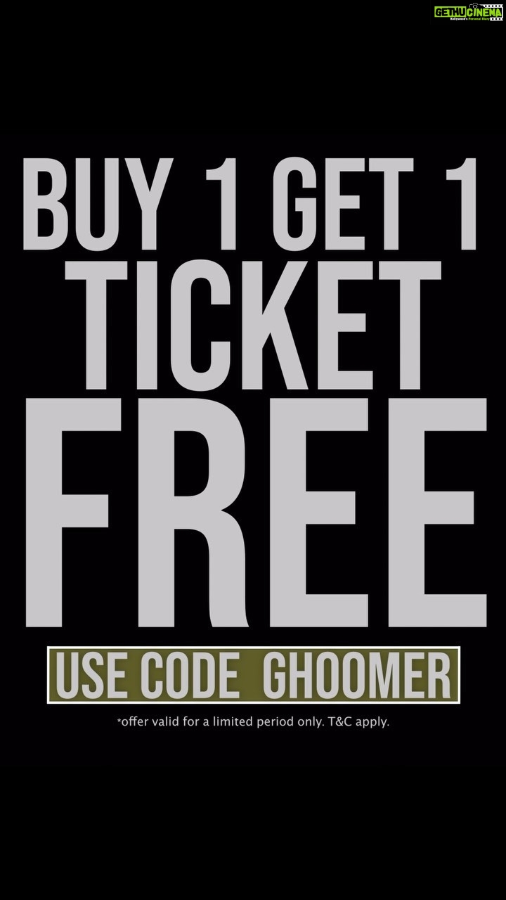 Saiyami Kher Instagram - Its #Ghoomer hour! ποΈ Buy 1 Get 1 ticket FREE! Use code GHOOMER *T&C apply. Offer applicable in select cities #GhoomerInCinemas tomorrow #RBalki @azmishabana18 @bachchan @angadbedi @rude_diaries @vishalsinhadop @itsamittrivedi @raahool19 @kausarmunir @hopeprodn @penmarudhar.official #RakeshJhunjhunwala #AnilNaidu #GauriShinde