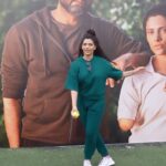 Saiyami Kher Instagram – Iss khel mein twist hai, aur challenge mein bhi!
Try the #GhoomerangChallenge now!

#GhoomerInCinemas on 18th August

Step 1: Spin quickly 5 times
Step 2: On the 6th spin, toss and catch the ball with one hand, while spinning. 
Step 3: Don’t stop spinning and throw the ball up in the air 2 more times!
Step 4: Post it with the Ghoomer Title Song, Nominate 3 friends and use the hashtag #GhoomerangChallenge

@bachchan @angadbedi @hopeprodn