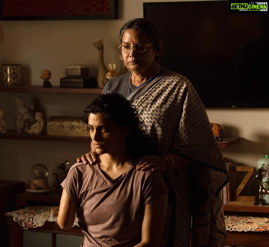Saiyami Kher - 29.8K Likes - She has probably seen me since I was born. But my first memory of Shabana Maushi was seeing her in this pristine white Lucknowi kurta, making chai. Even in something so mundane, she exuded royalty. As I grew up and became acquainted with her work, I started understanding the formidable enigma that the world knows her to be. And I was left awestruck by her body of work.
When I decided to work in films, Dadima (Shaukat Kaifi) would help me with my diction. For the tomboy that I was, nobody believed I could become an actress. However, Dadima vociferously stood up for me. "There's an honesty in her", she'd keep telling Shabana Maushi. And being the unconditional support system that Shabana Maushi is, she would obviously broadcast the message.
The night before I shot my first scene with her in Ghoomer, I couldn't sleep. I was working with THE Shabana Azmi. I had this mental image of what she'd be like on set. How her personality could overshadow everyone. It incited so much fear and intimidation. Yet, when she did come on set, I didn't see a trace of Shabana Azmi, the star. I could only see a hungry actor who unquestioningly surrendered to her director. I understood what makes her the force that she is.
Filming in Indian summers on a blazing cricket field isn't an easy task. We would all be exhausted. But, when I'd come back to my vanity, all battered and bruised from the season ball, Shabana Maushi would set aside her own fatigue and ask about me. The love and concern that can only come from family.
As we filmed the scene in which I lose my arm, that's all I could think of. Families and what they mean. And then, almost instinctively in the scene, I hugged her and cried. I don't remember what my lines were but the only thing I could bring myself to say was, "Dadima".
I can't stop thinking of my grandparents and Dadima. They'd be so happy seeing this. And I know, somewhere in heaven, they're having a watch party. :)
#ghoomerincinemas
@azmishabana18 @hopeprodn