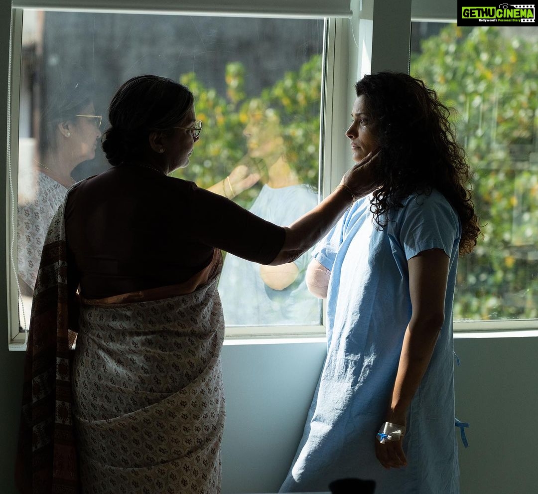 Saiyami Kher - 29.8K Likes - She has probably seen me since I was born. But my first memory of Shabana Maushi was seeing her in this pristine white Lucknowi kurta, making chai. Even in something so mundane, she exuded royalty. As I grew up and became acquainted with her work, I started understanding the formidable enigma that the world knows her to be. And I was left awestruck by her body of work.
When I decided to work in films, Dadima (Shaukat Kaifi) would help me with my diction. For the tomboy that I was, nobody believed I could become an actress. However, Dadima vociferously stood up for me. "There's an honesty in her", she'd keep telling Shabana Maushi. And being the unconditional support system that Shabana Maushi is, she would obviously broadcast the message.
The night before I shot my first scene with her in Ghoomer, I couldn't sleep. I was working with THE Shabana Azmi. I had this mental image of what she'd be like on set. How her personality could overshadow everyone. It incited so much fear and intimidation. Yet, when she did come on set, I didn't see a trace of Shabana Azmi, the star. I could only see a hungry actor who unquestioningly surrendered to her director. I understood what makes her the force that she is.
Filming in Indian summers on a blazing cricket field isn't an easy task. We would all be exhausted. But, when I'd come back to my vanity, all battered and bruised from the season ball, Shabana Maushi would set aside her own fatigue and ask about me. The love and concern that can only come from family.
As we filmed the scene in which I lose my arm, that's all I could think of. Families and what they mean. And then, almost instinctively in the scene, I hugged her and cried. I don't remember what my lines were but the only thing I could bring myself to say was, "Dadima".
I can't stop thinking of my grandparents and Dadima. They'd be so happy seeing this. And I know, somewhere in heaven, they're having a watch party. :)
#ghoomerincinemas
@azmishabana18 @hopeprodn