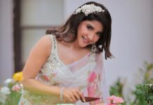 Sakshi Agarwal Instagram - It is time for the next chapter💕 Ready to start with limitless possibilities🔥 . Mua @murugeshmakeup_hair Hair @farhaa_makeupartist Costume @aloraa_by_jd Assisted by @_._the_moon_child_._ Earings @chennai_jazz PC @dhanush_photography Decor @red_makeover . #birthdaygirl #birthdaycelebration #birthdayparty #happyvibes Chennai, India