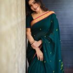 Sakshi Agarwal Instagram - ‘coz u love me in saree❤️ . @picartisan @murugeshmakeup_hair @shri_she Chennai, India