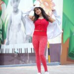 Sakshi Agarwal Instagram - Style is a way to say who you are without having to speak✨ . @sathish_photography49 . #streetstyle #candid #casualstyle #casuallook #vibing #sportswear #sakshiagarwal Chennai, India