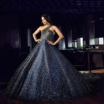 Sakshi Agarwal Instagram - Classy and fabulous✨ . #shoot for #varaa #magazine . @shotbyluckymalhotra @princephinehas25 @varaabyskmagazine @itsmesangeethakailash . #gown #glitterdress #ballroomdress #glittergloss #prettygirls Lalit Ashok Hotel, Bangalore
