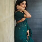 Sakshi Agarwal Instagram - ‘coz u love me in saree❤️ . @picartisan @murugeshmakeup_hair @shri_she Chennai, India