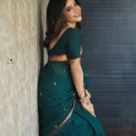 Sakshi Agarwal Instagram - ‘coz u love me in saree❤️ . @picartisan @murugeshmakeup_hair @shri_she Chennai, India