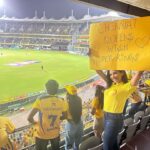 Sakshi Agarwal Instagram - Watta win✨✨✨ . Killed it @chennaiipl ❤️❤️ . #chennaisuperkings #ipl #indianpremierleague #csk #whistlepodu Chennai, India