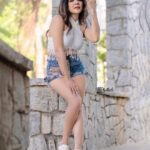 Sakshi Agarwal Instagram - Faith💕 . @sathish_photography49 @murugeshmakeup_hair @farhaa_makeupartist @alohabeachresort_ecr . #summervibes #beachvibes #beachwear #shorts Chennai, India