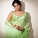 Sakshi Agarwal Instagram – ✨Dreamy✨
.
@karthipalaniappan.photography @murugeshmakeup_hair @be_unique_boutique_ @fineshinejewels @radiocitytamil_ @radiocityindia @bloombridalflowers 
.
#greensaree #sareelove #sareestyle Chennai, India