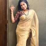 Sakshi Agarwal Instagram - Happy Onam to one and all❤️ . #onamcelebration #onamspecial #onamsaree . Outfit: @sri_boutique_byprema Draping : @priya_dharshini_makeupartist Jewellery : @fineshinejewels Chennai, India