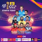 Salman Khan Instagram - So happy to see @cclt20 back in action. Celebrity Cricket League, the Biggest Pan India Sportainment Event starts Today. 8 Teams from 8 Languages, 5 Weekends, 19 Games, Live on 9 TV Channels. @cclt20 @zeecorporate #PunitGoenka #CCL2023 #CCLStartsToday…. Best Wishes to #MumbaiHeroes . .