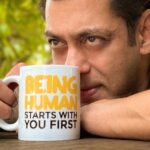 Salman Khan Instagram - Being Human starts with you first #beinghuman