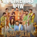 Salman Khan Instagram - #KisiKaBhaiKisiKiJaan In Cinemas Now! (Ticket Booking Link in bio) @hegdepooja @venkateshdaggubati @farhadsamji @iamjaggubhai_ @bhumika_chawla_t @singhvijender #AbhimanyuSingh @raghavjuyal @jassie.gill @thesiddharthnigam @shehnaazgill @palaktiwarii @vinali_bhatnagar @ravibasrur @realhimesh @thesajidwajid @sukhbir_singer @thisisdsp @payaldevofficial @amaal_mallik @vmanikandandop @shamiraah28 @skfilmsofficial @zeestudiosofficial @zeemusiccompany