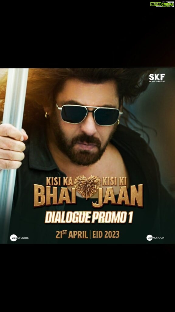 Salman Khan Instagram - Bring It On! #KisiKaBhaiKisiKiJaan on April 21st. @hegdepooja @venkateshdaggubati @farhadsamji @iamjaggubhai_ @bhumika_chawla_t @singhvijender #AbhimanyuSingh @raghavjuyal @jassie.gill @thesiddharthnigam @shehnaazgill @palaktiwarii @vinali_bhatnagar @ravibasrur @realhimesh @thesajidwajid @sukhbir_singer @thisisdsp @payaldevofficial @amaal_mallik @vmanikandandop @shamiraah28 @skfilmsofficial @zeestudiosofficial @zeemusiccompany