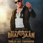 Salman Khan Instagram - Kal apne bhai aur jaan ke saath #KisiKaBhaiKisiKiJaan ka trailer dekho @hegdepooja @venkateshdaggubati @farhadsamji @iamjaggubhai_ @bhumika_chawla_t @singhvijender #AbhimanyuSingh @raghavjuyal @jassie.gill @thesiddharthnigam @shehnaazgill @palaktiwarii @vinali_bhatnagar @ravibasrur @realhimesh @thesajidwajid @sukhbir_singer @thisisdsp @payaldevofficial @amaal_mallik @vmanikandandop @shamiraah28 @skfilmsofficial @zeestudiosofficial @zeemusiccompany