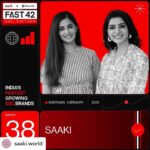 Samantha Instagram - ♥️♥️♥️ Top ten soon @sushruthii @saaki.world Posted @withregram • @saaki.world We are thrilled to announce that Saaki is among the elite of India’s fastest growing D2C brands list as part of the prestigious FAST42, D2C Edition 2023, Presented by Inc42 Media & Shiprocket This achievement would not have been possible without our dear customers' continuous support, our founders Sushruthi Krishna & Samantha Ruth Prabhu and our fantastic team. #fast42byinc42 #saaki
