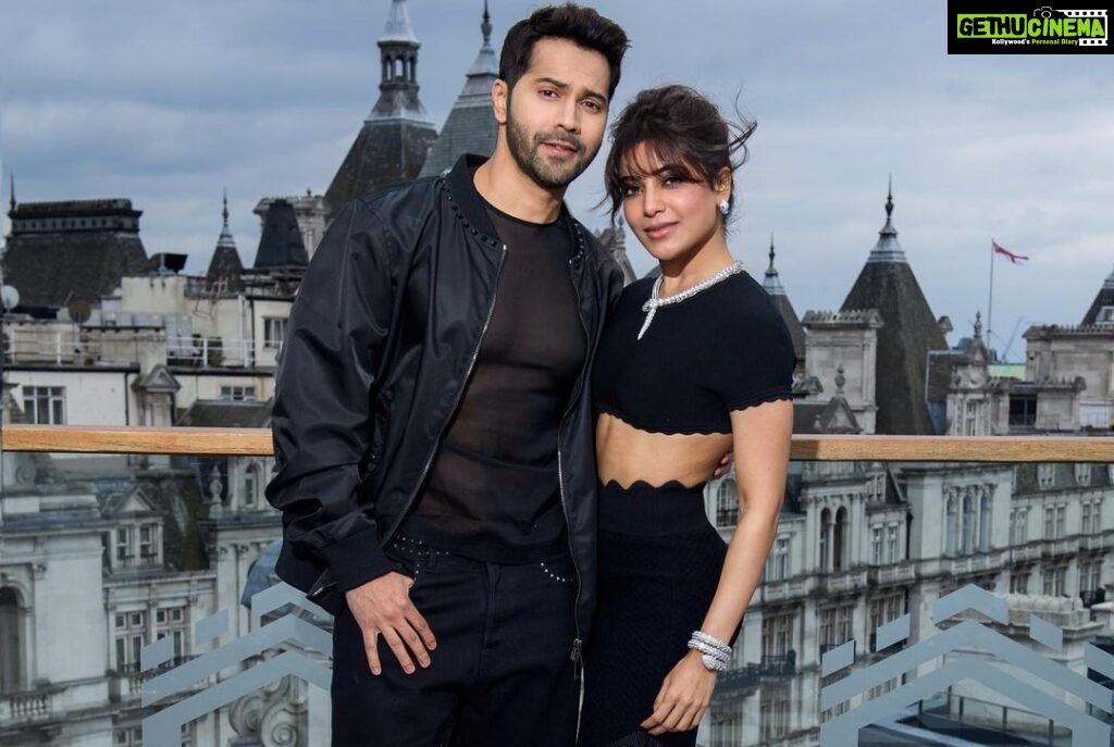 Samantha Instagram - Grateful 🖤 #CITADEL @varundvn @rajanddk @mensit @amazonprime