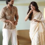 Samantha Instagram - Kochi 🤍 #shaakuntalamonapril14 Shaakuntalam in 3D🫶🏻 @devmohanofficial 🤗 Outfit- @tilfi_banaras Jewellery - @anaghaartsnjewels @stilt_communications Styled by - @pallavi_85 @openhousestudio.in @selvithangaraj Style team - @poojakaranam @kaalii.ma Shot by - @down__trodden _ @theprincenthem Make up - @avnirambhia Hair - @rohit_bhatkar