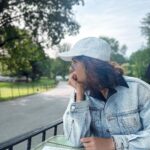 Samantha Instagram - Mornings like these.. My happy place🤍 Central Park, New York