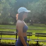 Samantha Instagram - Mornings like these.. My happy place🤍 Central Park, New York