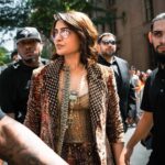 Samantha Instagram - They say New York is where dreams are made. I started my career when I shot for my first film here…. A scared little girl without a clue about how she was going to make it… but daring enough to dream the big dream! Today, 14 years later… ✨✨✨ #IndependenceDayParade #Newyork Styled- @openhousestudio.in Outfit - @ritukumarhq Jewellery- @bespokevintagejewels_shwet Eyewear- @gemopticians Style team - @poojakaranam @mehavenkatesh Shot by- @abhimanyu_mahaveer Hair and makeup - @iamkanwalbatool (Empire state of mind had just released and would play on the radio everyday in 2009)