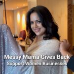 Sameera Reddy Instagram - Women Businesses Rise together❤️💫 #messymamagivesback with @diydayalishka 💪🏼 @sitasareehouse Supriya has a wide variety of handpicked handloom sarees from all over India👑 @aparajitha.handlooms Jyostna sells handwoven sarees & dupattas sourced directly from small weavers👑 @shringar.boutique Siddhi promises the best online shopping experience👑 @hias_closet B. Lekha is from a weavers family & wants to set up her own handloom designing unit soon👑 @original_artsoulstudio Harshita makes hand painted brass jewellery & bags, mastering the technique after much trial & error👑 @nihaarya_collections Soujanya provides finely woven mercerised cotton & pure cotton sarees direct from weavers👑 @harikafashionshyd Harika sells all types of handloom & designer sarees from affordable range to the exclusive collection👑 @sukras_closet Kanthi & Suji’s love for ethnic wear & handlooms got them to start their own brand👑 @buon_ind Buon is a 100% women powered handloom brand from Assam making sarees, dupatta & stoles out of natural yarn👑 @button_unbbutton Bhavna’s vision is to create innovative designs with our Indian handlooms showcasing contemporary fashion👑 @subiksham_jewellery Rohini aims to provide quality jewellery at very affordable prices👑 @silvedorejewels Aashna very tastefully curates her collection of affordable jewels for the modern woman👑 @jhumkatales Srija has a jewellery brand that creates cute handmade earrings & threaded bangles👑 @jewelleryforrent_lotusbridal Bhargavi provides exquisite jewellery for rent in the most convenient, cost effective & sustainable manner👑 @infinity_by_mri Mrinaal’s brand is all about paper based light weight jewellery👑 @haya_by_nishi Nishi, a fashion designer turned jewellery designer, specialises in light weight earrings, boho neck pieces, fusion bangles etc👑 @mugils_terracotta_jewellery Shafna started her lovely jewellery brand after having her baby👑 @hello.summeraccessories Aishwarya curates unique 925 sterling silver jewellery from South Korea👑
